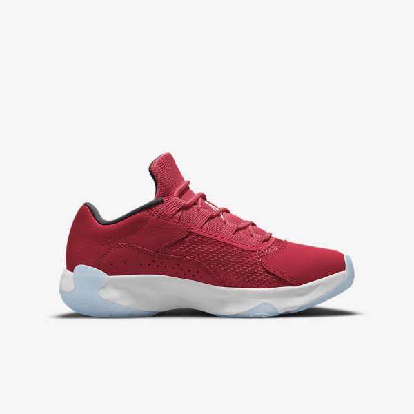 Jordan Scarpe Bambino Nike Air Jordan 11 CMFT Low Older Rosse Nere Bianche | NK310ZGF