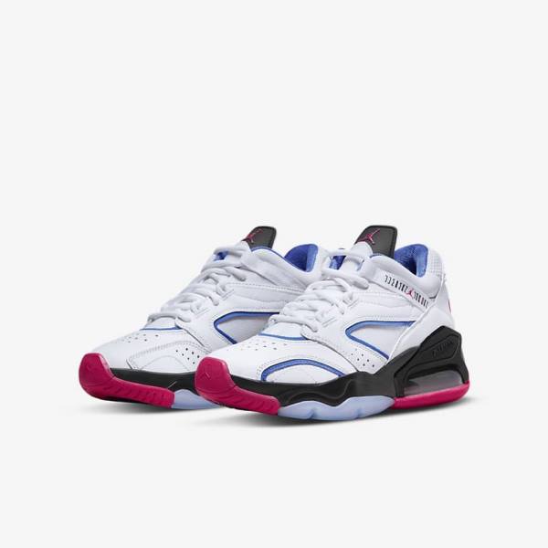 Jordan Scarpe Bambino Nike Jordan Point Lane Older Bianche Blu Nere Rosa | NK243WJB