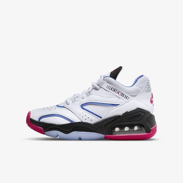 Jordan Scarpe Bambino Nike Jordan Point Lane Older Bianche Blu Nere Rosa | NK243WJB