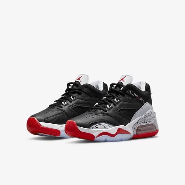 Jordan Scarpe Bambino Nike Jordan Point Lane Older Nere Grigie Bianche Rosse | NK280OUP