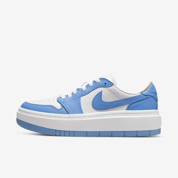 Jordan Scarpe Donna Nike Air Jordan 1 Elevate Low SE Bianche Nere Blu | NK846CRA