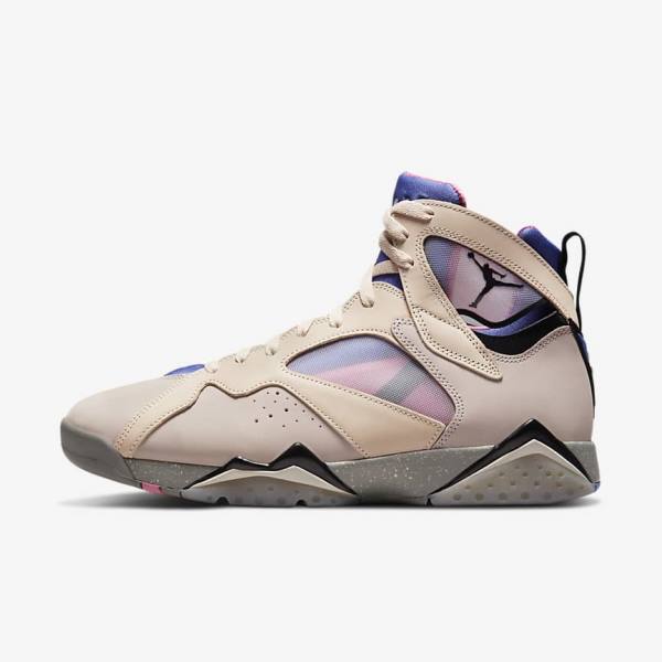 Jordan Scarpe Uomo Nike Air Jordan 7 Retro SE Blu Nere | NK452GDQ