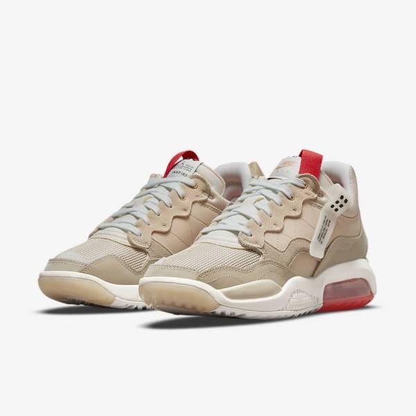 Jordan Scarpe Uomo Nike Jordan MA2 Khaki Rosse | NK634ZHK