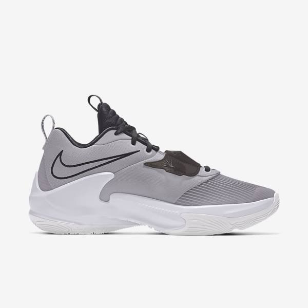 Scarpe Da Basket Uomo Nike Zoom Freak 3 By You Custom Colorate | NK735XOE