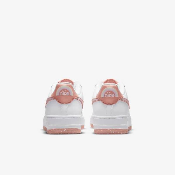 Scarpe Da Ginnastica Bambino Nike Air Force 1 LV8 Older Bianche Corallo | NK126IDG