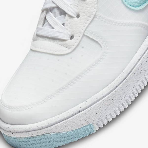 Scarpe Da Ginnastica Bambino Nike Air Force 1 Crater Older Bianche Blu | NK370NLS