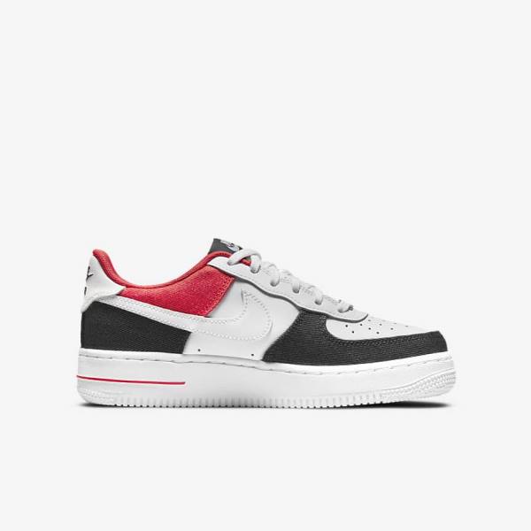 Scarpe Da Ginnastica Bambino Nike Air Force 1 LV8 Older Bianche Blu Marino Rosse Bianche | NK472OKX