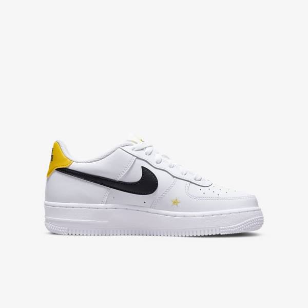 Scarpe Da Ginnastica Bambino Nike Air Force 1 LV8 Older Bianche Nere | NK501HDV