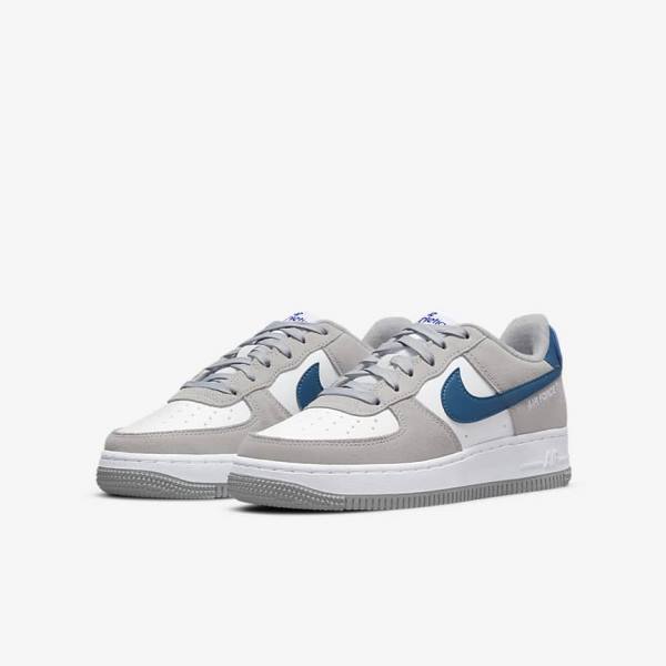 Scarpe Da Ginnastica Bambino Nike Air Force 1 LV8 Older Grigie Chiaro Bianche Grigie Chiaro | NK506NLE