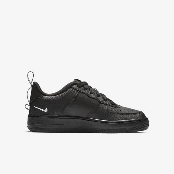 Scarpe Da Ginnastica Bambino Nike Air Force 1 LV8 Utility Older Nere Gialle Bianche | NK526VCO