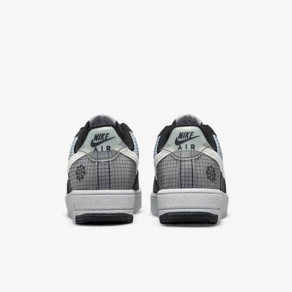 Scarpe Da Ginnastica Bambino Nike Air Force 1 Crater Older Nere Bianche | NK532NIW