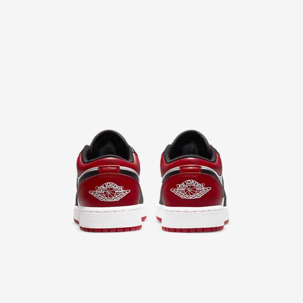 Scarpe Da Ginnastica Bambino Nike Air Jordan 1 Low Older Rosse Nere Bianche | NK250JNE