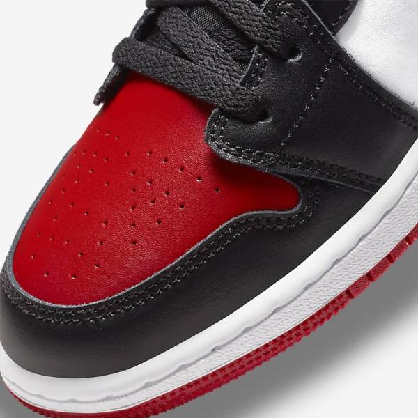 Scarpe Da Ginnastica Bambino Nike Air Jordan 1 Low Older Rosse Nere Bianche | NK250JNE