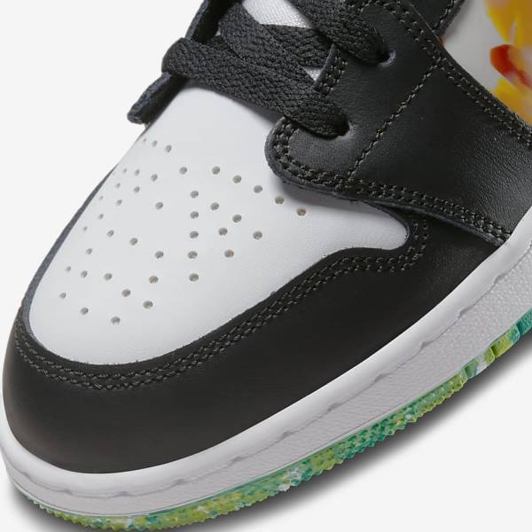 Scarpe Da Ginnastica Bambino Nike Air Jordan 1 Low SE Older Nere Arancioni Bianche | NK425VKS