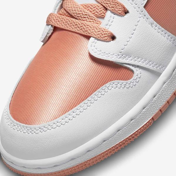 Scarpe Da Ginnastica Bambino Nike Air Jordan 1 Low Older Bianche Nere | NK608WEC