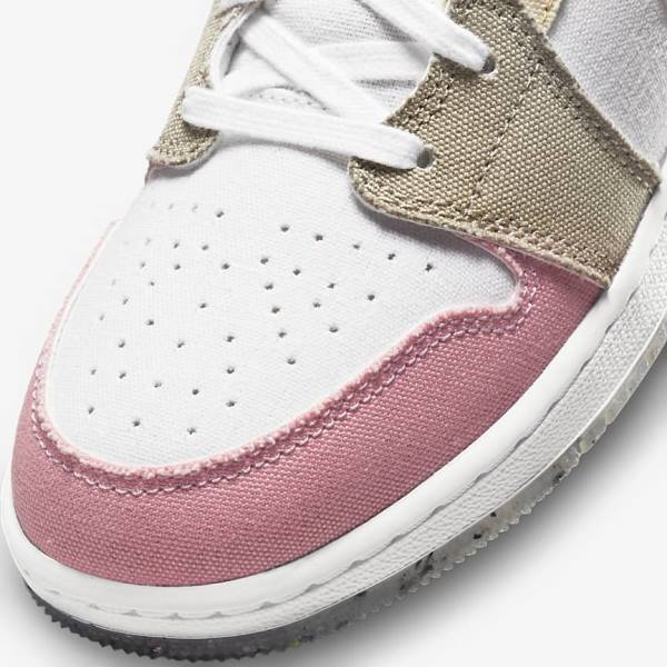 Scarpe Da Ginnastica Bambino Nike Air Jordan 1 Mid SE Older Bianche Verdi | NK795RLB