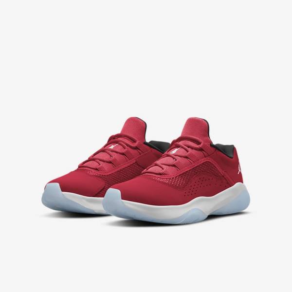 Scarpe Da Ginnastica Bambino Nike Air Jordan 11 CMFT Low Older Rosse Nere Bianche | NK805BAE