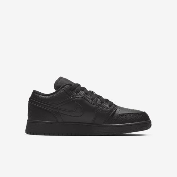 Scarpe Da Ginnastica Bambino Nike Air Jordan 1 Low Older Nere | NK827BTV