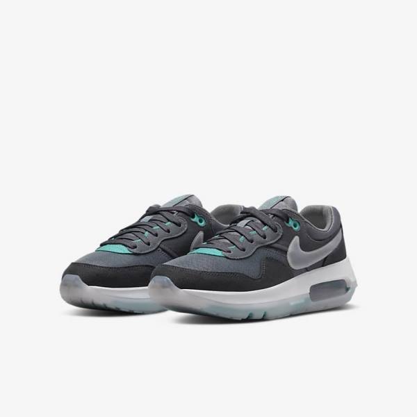 Scarpe Da Ginnastica Bambino Nike Air Max Motif Older Grigie Verde Acqua Grigie Scuro Nere | NK094SQK