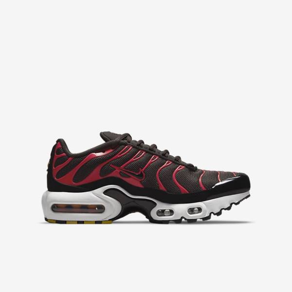 Scarpe Da Ginnastica Bambino Nike Air Max Plus Older Grigie Rosse Bianche Nere | NK527XMN