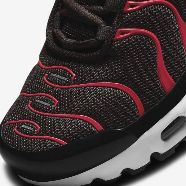 Scarpe Da Ginnastica Bambino Nike Air Max Plus Older Grigie Rosse Bianche Nere | NK527XMN