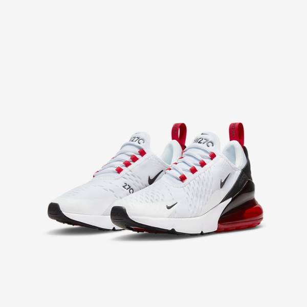 Scarpe Da Ginnastica Bambino Nike Air Max 270 Older Bianche Nere Rosse Grigie | NK803KXZ