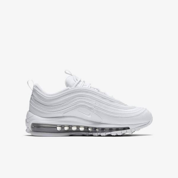 Scarpe Da Ginnastica Bambino Nike Air Max 97 Older Bianche Metal Argento Bianche | NK834CAZ