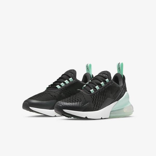 Scarpe Da Ginnastica Bambino Nike Air Max 270 Older Bianche Menta Nere | NK927AUS