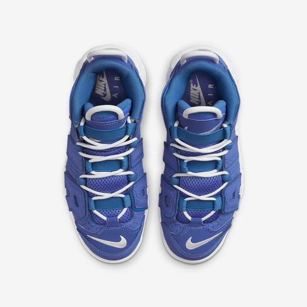 Scarpe Da Ginnastica Bambino Nike Air More Uptempo Older Blu Bianche | NK390XRE