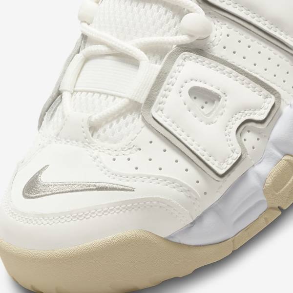 Scarpe Da Ginnastica Bambino Nike Air More Uptempo Older Bianche Marroni Corallo | NK561UDT