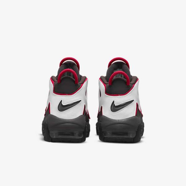 Scarpe Da Ginnastica Bambino Nike Air More Uptempo Older Grigie Nere Rosse Bianche | NK914NGD