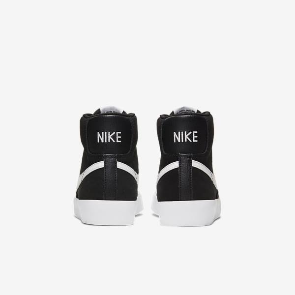 Scarpe Da Ginnastica Bambino Nike Blazer Mid 77 Scamosciate Older Nere Arancioni Bianche | NK615XMO