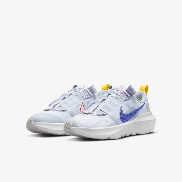 Scarpe Da Ginnastica Bambino Nike Crater Impact Older Grigie Arancioni Blu Reale | NK843UPR