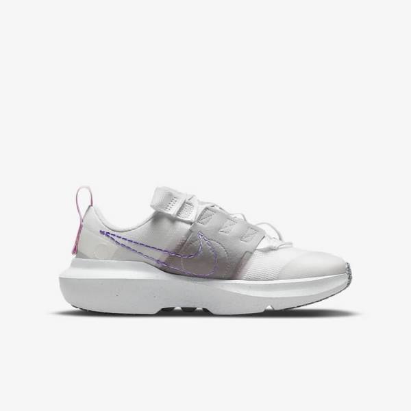 Scarpe Da Ginnastica Bambino Nike Crater Impact Older Bianche Grigie Rosa Viola | NK934YHN