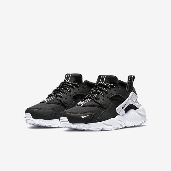 Scarpe Da Ginnastica Bambino Nike Huarache SE Older Nere Bianche | NK037XFB