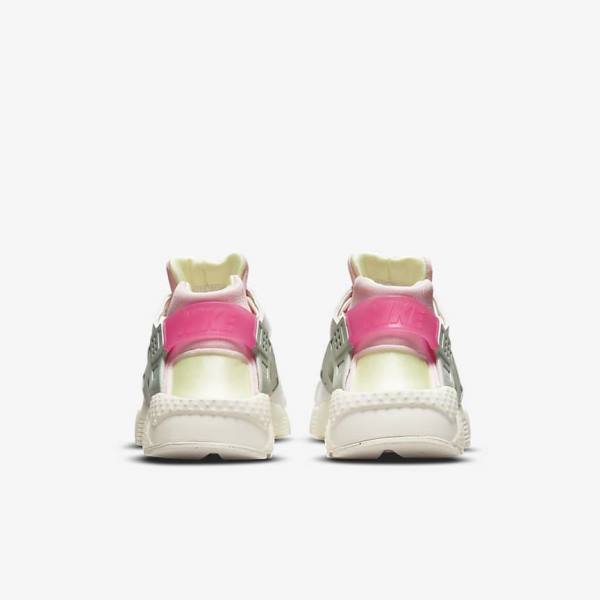 Scarpe Da Ginnastica Bambino Nike Huarache Run Older Bianche | NK182LUT