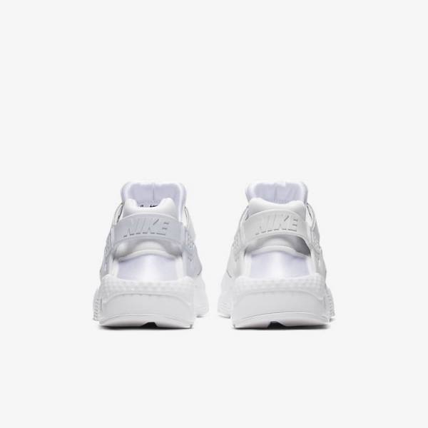 Scarpe Da Ginnastica Bambino Nike Huarache Run Older Bianche Platino Bianche | NK452VFK