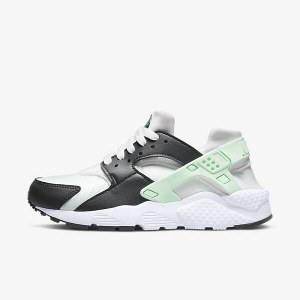 Scarpe Da Ginnastica Bambino Nike Huarache Run Older Bianche Menta | NK532LBC