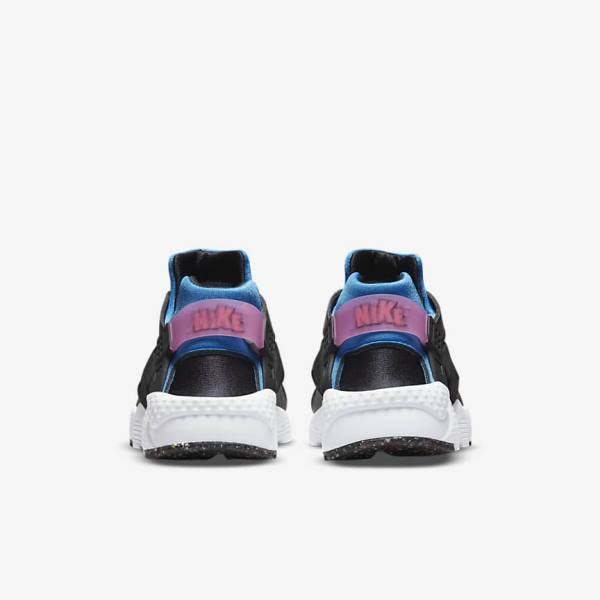 Scarpe Da Ginnastica Bambino Nike Huarache Run Older Nere Blu Chiaro Rosa Menta | NK601WSC