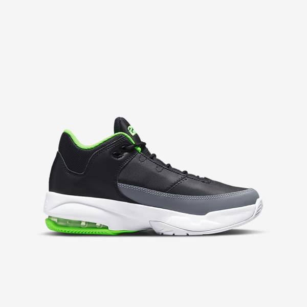 Scarpe Da Ginnastica Bambino Nike Jordan Max Aura 3 Older Nere Grigie Bianche Verdi | NK021AVS