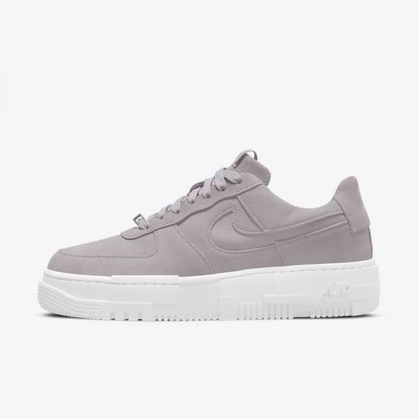 Scarpe Da Ginnastica Donna Nike Air Force 1 Pixel Grigie Bianche Grigie | NK140FCW