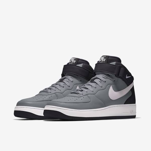 Scarpe Da Ginnastica Donna Nike Air Force 1 Mid By You Custom Colorate | NK145UZJ