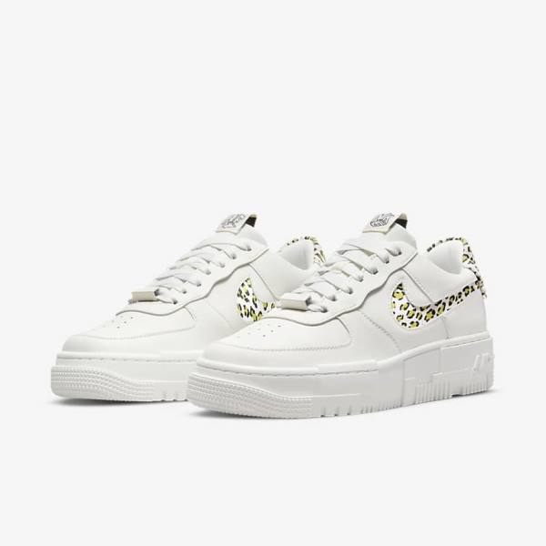 Scarpe Da Ginnastica Donna Nike Air Force 1 Pixel SE Lemon Chiaro Nere | NK206YQZ