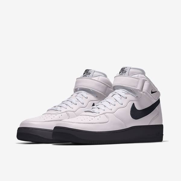 Scarpe Da Ginnastica Donna Nike Air Force 1 Mid By You Custom Colorate | NK295KCS