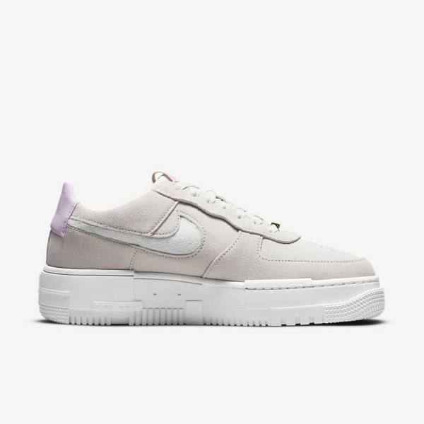 Scarpe Da Ginnastica Donna Nike Air Force 1 Pixel Bianche Beige Chiaro Rosa | NK340FVU