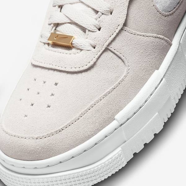 Scarpe Da Ginnastica Donna Nike Air Force 1 Pixel Bianche Beige Chiaro Rosa | NK340FVU