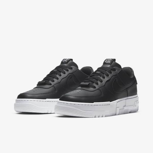 Scarpe Da Ginnastica Donna Nike Air Force 1 Pixel Nere Bianche Nere | NK340IKV