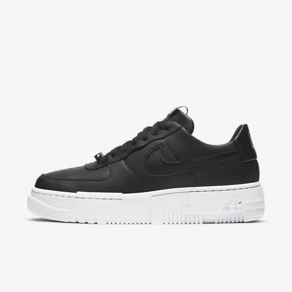 Scarpe Da Ginnastica Donna Nike Air Force 1 Pixel Nere Bianche Nere | NK340IKV