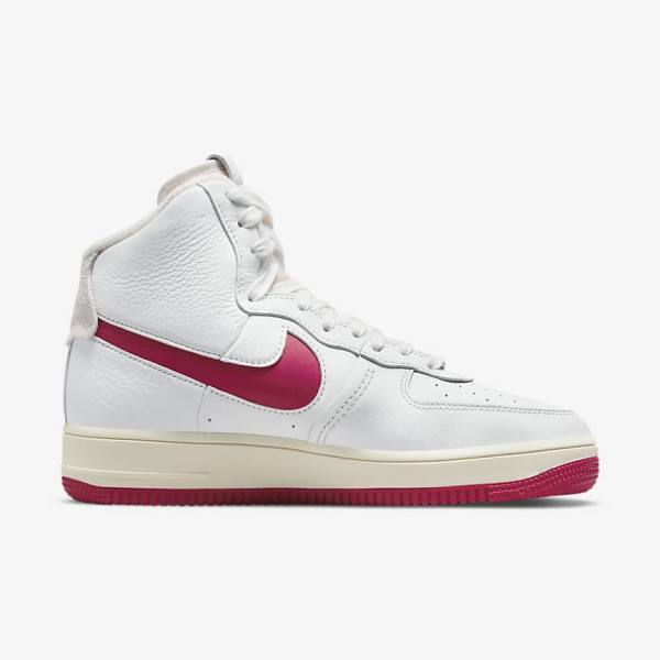 Scarpe Da Ginnastica Donna Nike Air Force 1 Sculpt Bianche Rosse | NK368UNQ