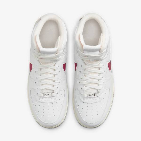 Scarpe Da Ginnastica Donna Nike Air Force 1 Sculpt Bianche Rosse | NK368UNQ